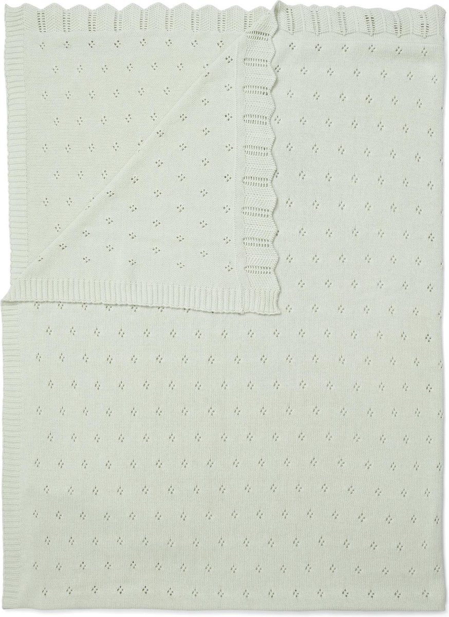 Essenza Knitted Ajour Plaid Morning swim - 130x170 cm