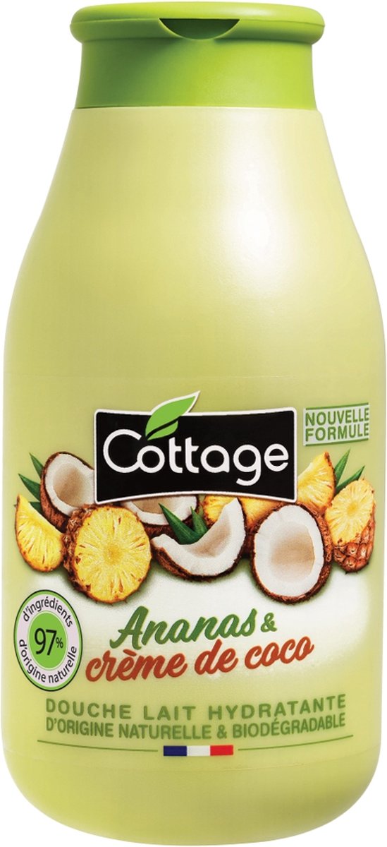Cottage Douchecrème Ananas & Kokosmelk 250ml