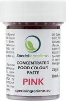Geconcentreerde Voedingskleur Pasta - Roze - 25 gram
