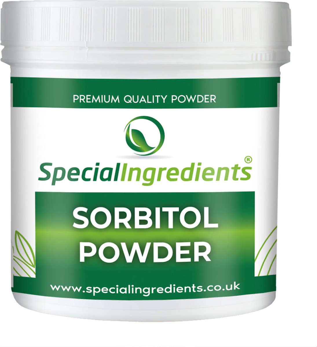 Sorbitol Poeder - 1 kg - Suikervrij Zoetmiddel & Vochtretainer - Lage Glycemische Index - Perfect voor Gebak & Snoep - Voorkomt Uitdrogen - Moderne Gastronomie - Moleculair Koken - Hersluitbare Pot - Recycled Plastic