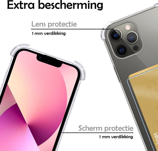 iPhone 17 Pro TPU Shock case (transparant) kopen