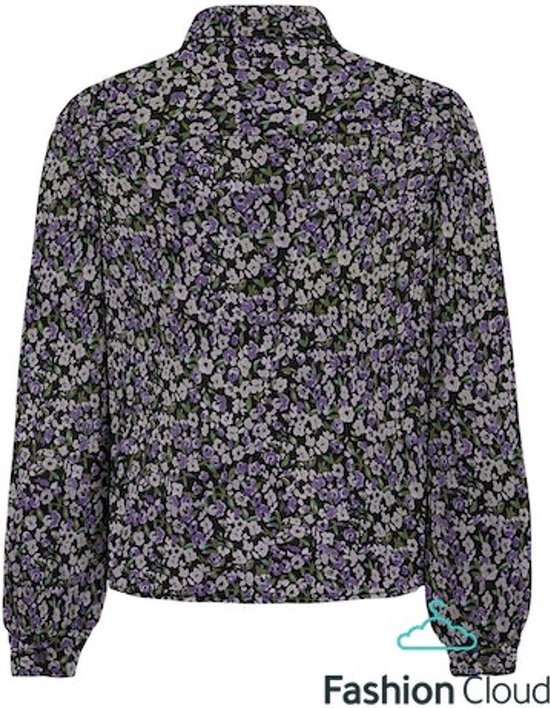 Vestido Camisero Largo ONLY Onlnova Lux - Manga 3/4 - Tejido Ligero Y Suave - Estilo Casual Cómodo - Diseño AOP PTM
