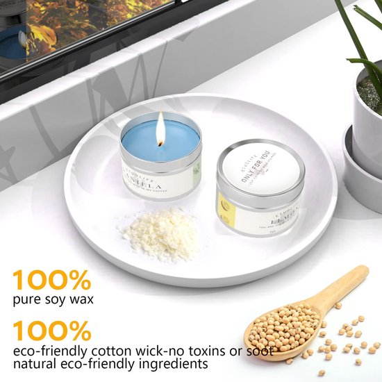 Kaarsen maken DIY handmade candles set zelf kaarsen maken set DIY
