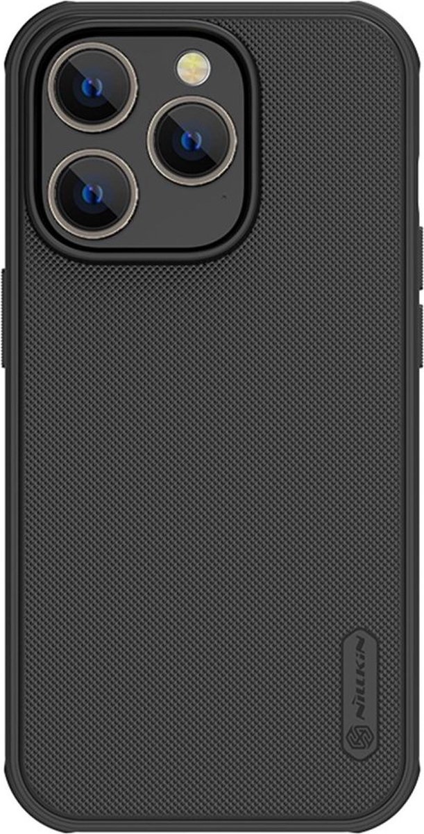 Nillkin Super Frosted Shield Hoesje Geschikt voor Apple iPhone 14 Pro Max Zwart