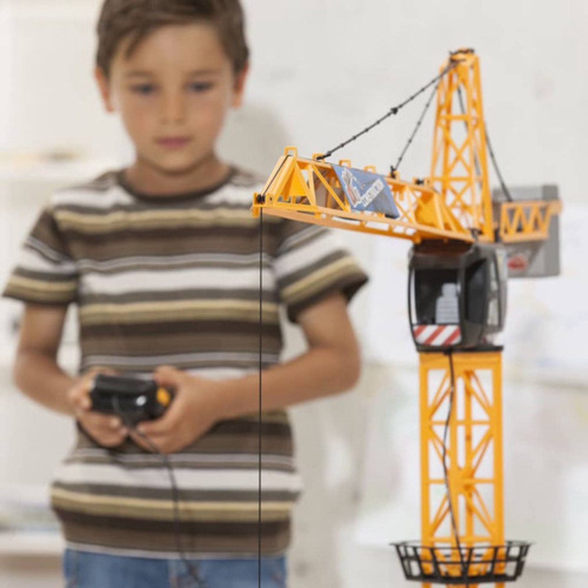 Grue de construction géante motorisée Dickie Toys, 48 po, 3 ans et plus