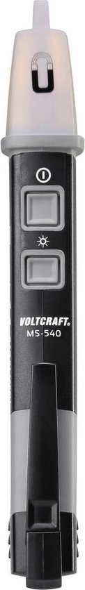 VOLTCRAFT MS-540 Contactloze spanningstester CAT IV 1000 V LED, Akoestisch, Vibratie
