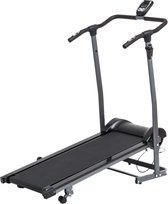 Orange Gym Opvouwbare loopband  – Zwart - Hometrainer – LCD monitor, Magnetic treadmill