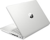 HP Laptop 14s-fq2325nd, 14", Windows 11 Home, AMD Ryzen™ 7, 8GB RAM, 512GB SSD, FHD, Natuurlijk zilver