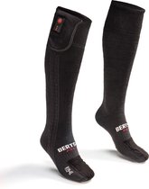 Chaussettes Chauffantes - ELITE USB | Modèle Long | 39-41 | Unisexe | Noir | 3.800 mAh | BERTSCHAT®