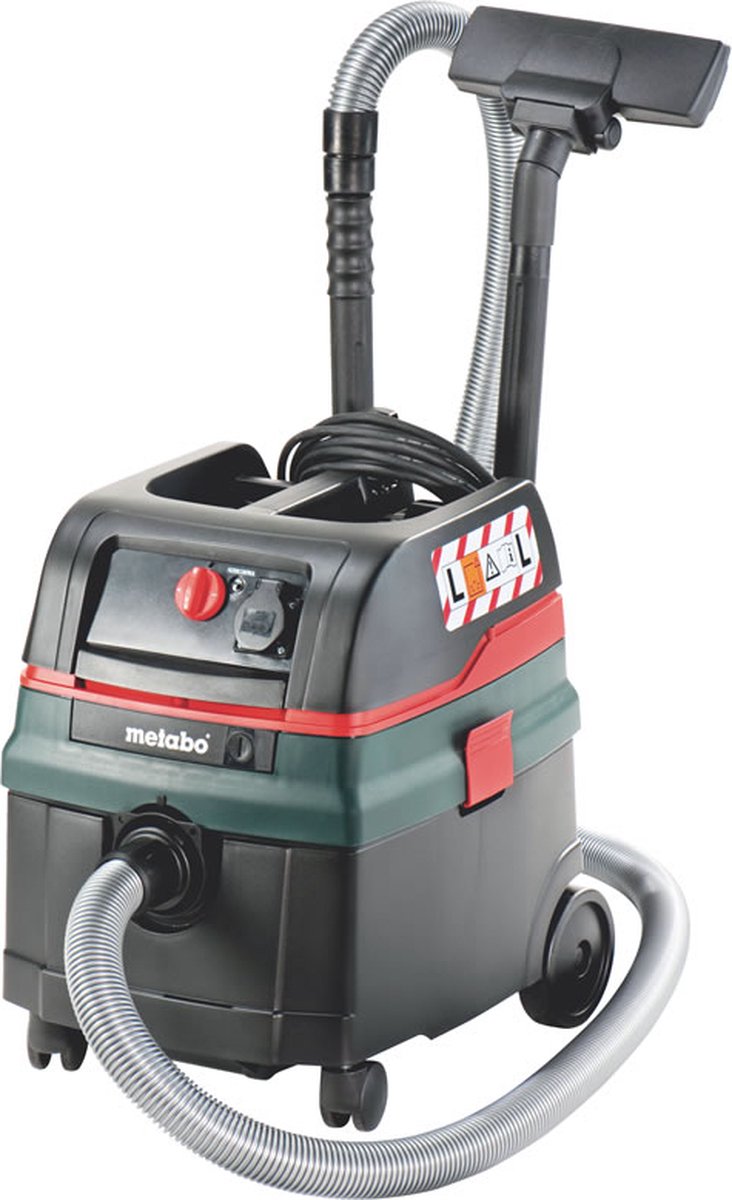 Metabo ASR 50 L SC Universele stofzuiger 1400 W 50 L SelfClean ( 602034000 ) Nat- en droogzuiger Antistatisch