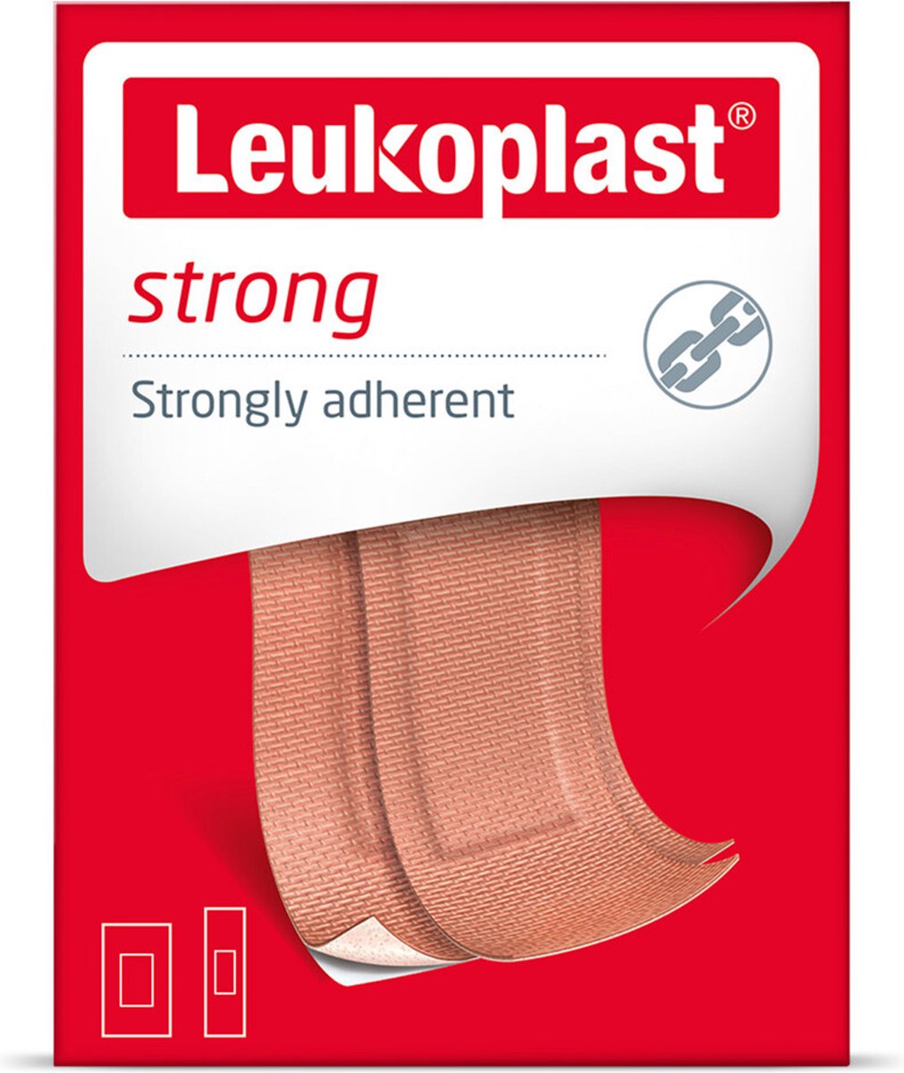 Goedkoopste Leukoplast Pleisters strong mix 20 Stuks