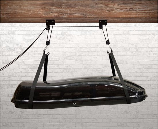 Mirage Fietslift Superlifter 57kg Staal Zwart 11-delig