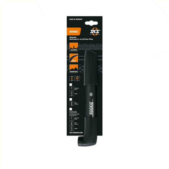 SKS Rookie Mini fietspomp voor frame/rek (245-260mm) — afbeelding 3