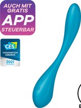 Satisfyer 'G-Spot Flex 5 Connect App', 23 cm, met app, g-spot-vibrator, flexibel, 2 motoren