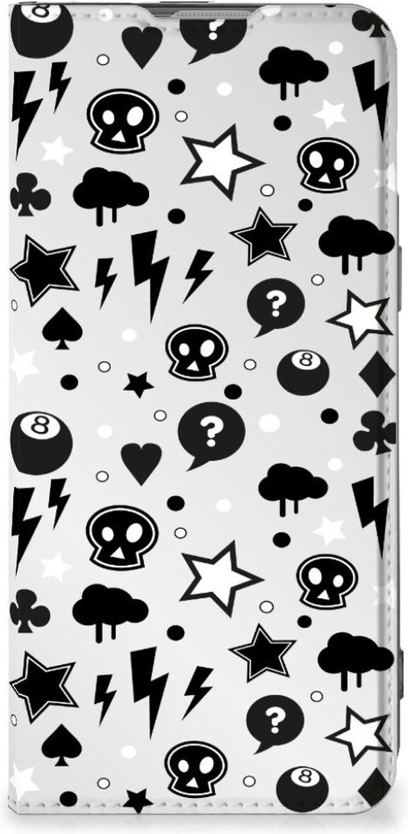 Mobiel BookCase OnePlus Nord 2T Silver Punk