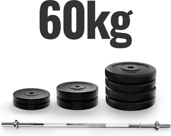 Aerobic pump gewichtenset 20KG - Halterset van Rubber - incl