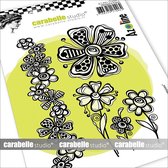 Carabelle Studio Cling Stamp A6 Joyous Flowers By Azoline
