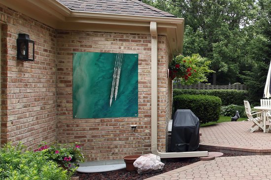 Tuindoek Jetski bij Florida - 100x100 cm