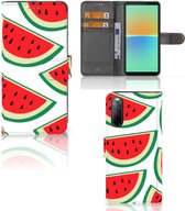 Smartphone Hoesje Sony Xperia 10 IV Foto Hoesje ontwerpen Originele Cadeaus Watermelons