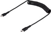 USB to Lightning Cable Startech RUSB2CLT1MBC Black 1 m
