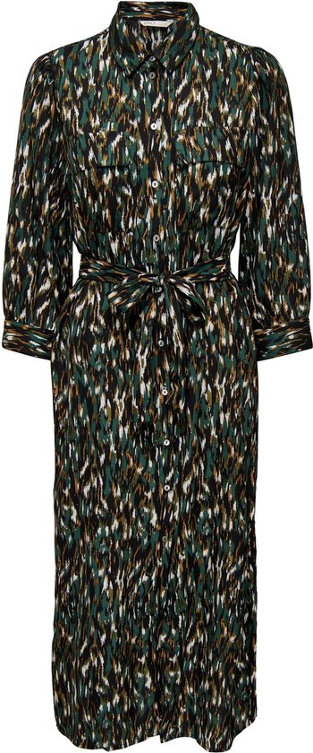 ONLY Onltamara Life L/S Dress Noos Ptm Jurk voor dames, zwart, M