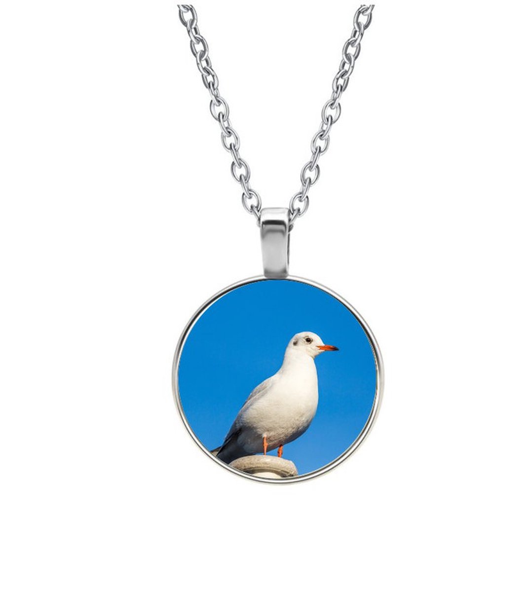Ketting Glas - Meeuw