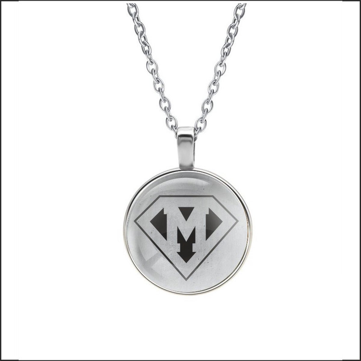 Ketting Glas - M