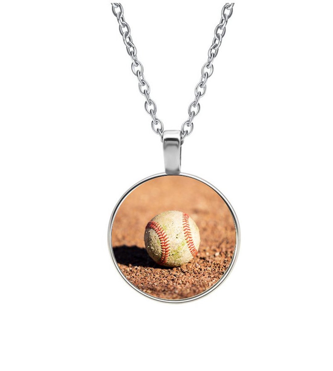 Ketting Glas - Honkbal