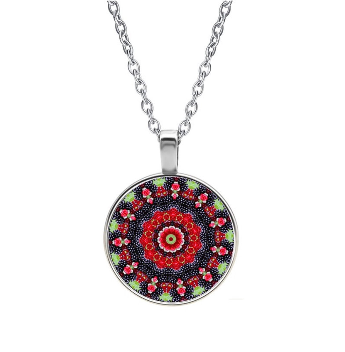 Ketting Glas - Mandala