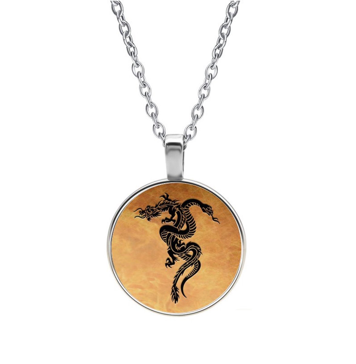 Ketting Glas - Draak