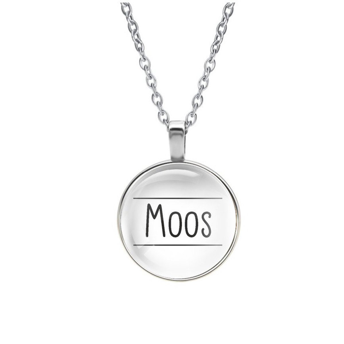 Ketting Glas - Moos