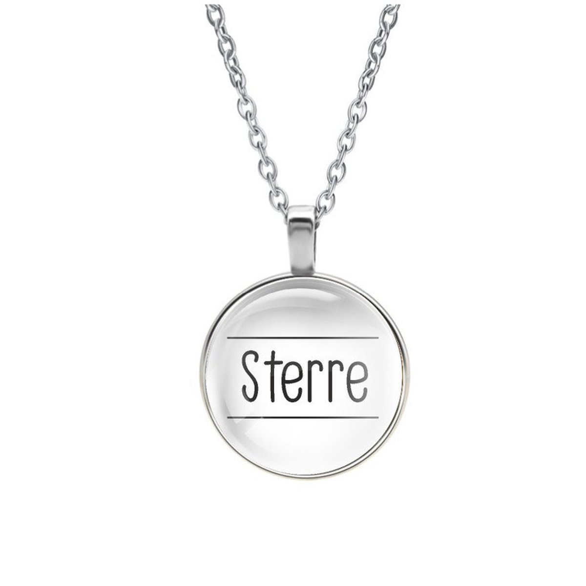 Ketting Glas - Sterre