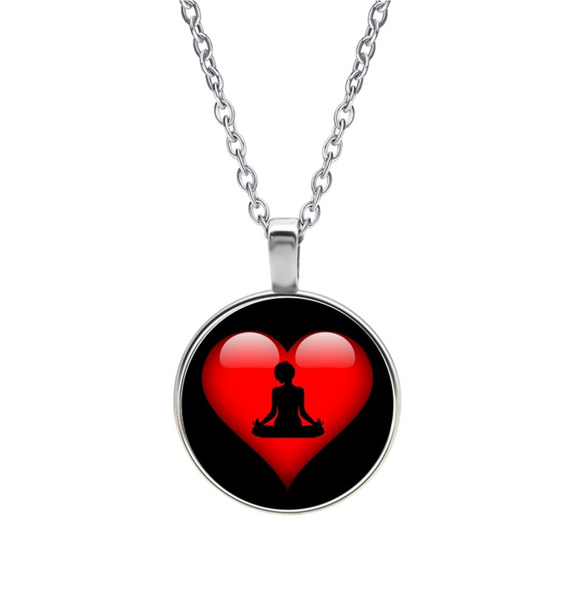 Ketting Glas - Yoga
