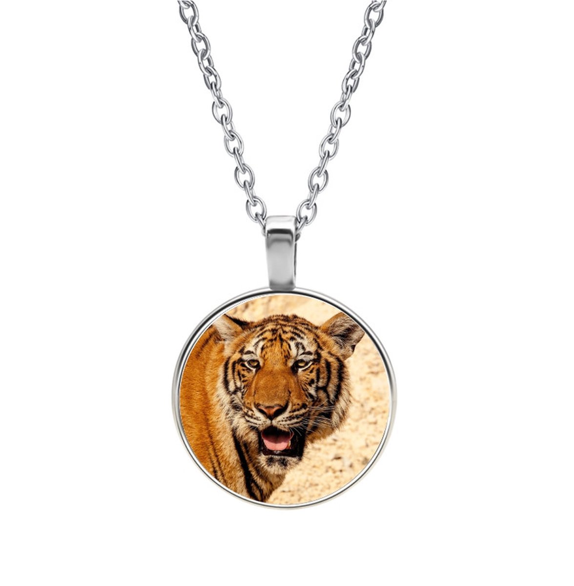 Ketting Glas - Tijger