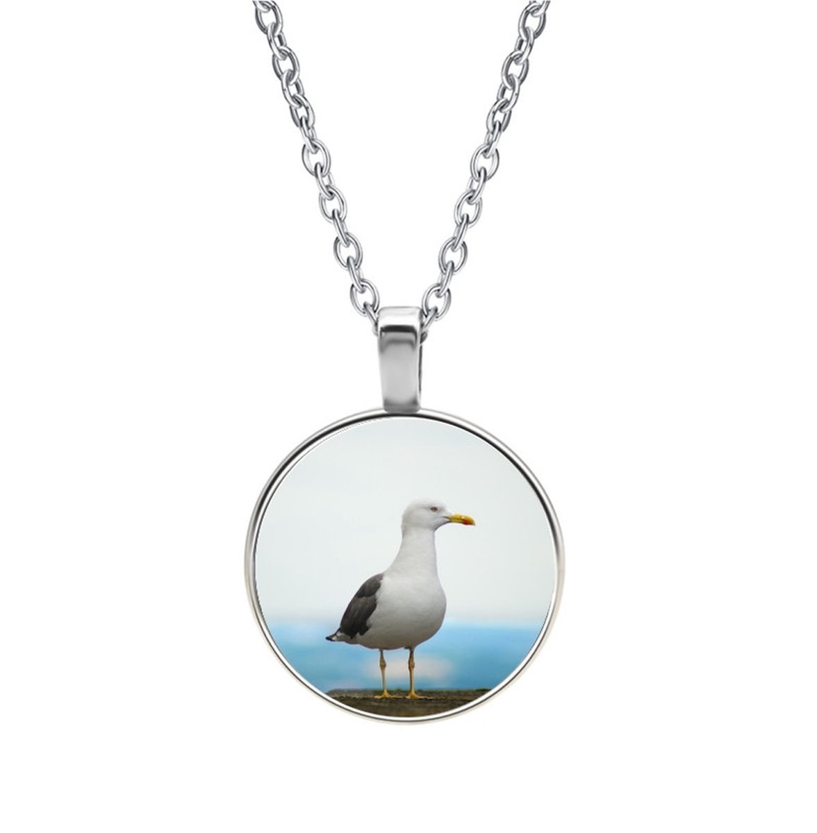 Ketting Glas - Meeuw