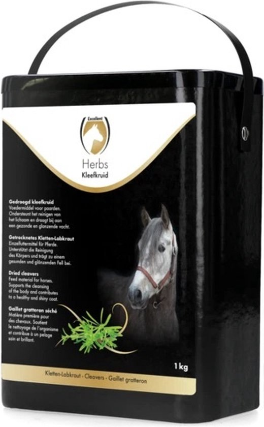 Excellent Herbs kleefkruid – Antioxidanten – Reinigt lichaam – Paard – Smering - Soepele gewrichten