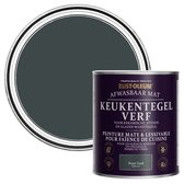 Rust-Oleum Zwarte Verf voor keukentegels - Zwart Zand 750ml