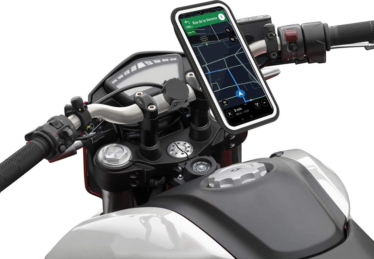 Universele Telefoonhouder Fiets - Scooter en Motor - Hoogste kwaliteit - Duurzaam