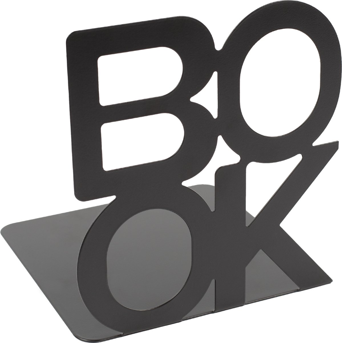 Boeksteun – Boekensteun - Boekenhouder - Boekenstandaard - 2 Stuks - Zwart