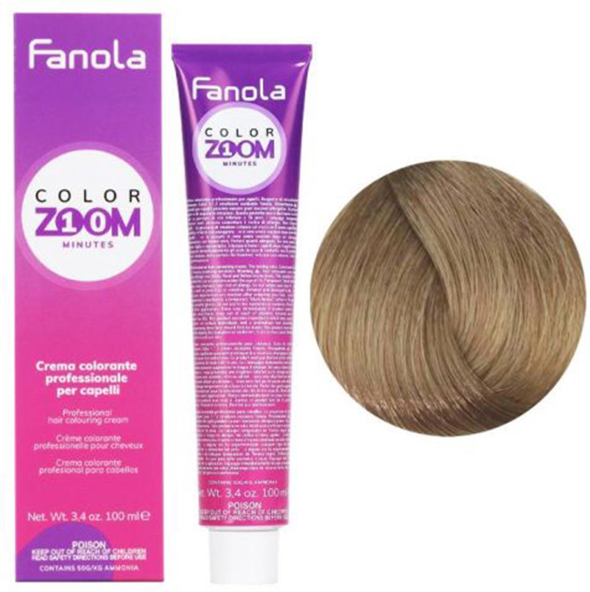 Fanola - Color Zoom - 100 ml - 8.0