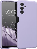 kwmobile telefoonhoesje geschikt voor Samsung Galaxy A13 5G - TPU backcover met siliconen coating - Smartphone case in lavendel