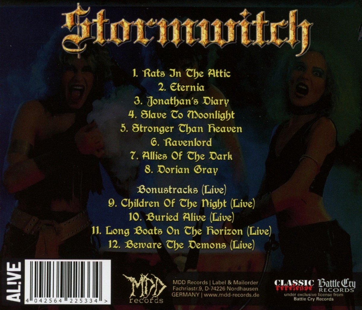 Stormwitch Stronger Than Heaven (CD), Stormwitch CD (album
