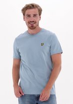Lyle & Scott Plain T-shirt Polo's & T-shirts - Lichtblauw