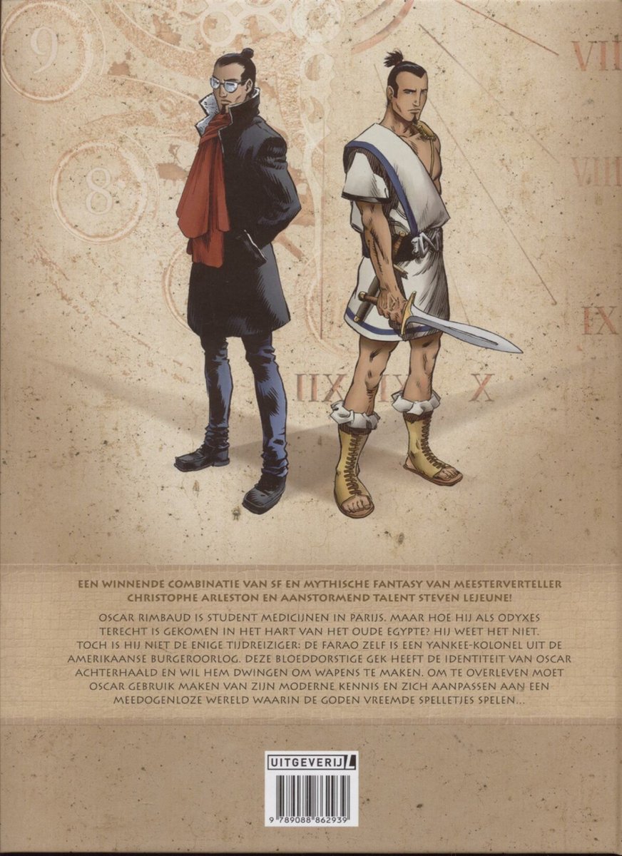 Odyxes 2 - Woestijnschuim - back cover