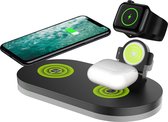 MW® DO01 - 3-in-1 Draadloze Oplader iPhone - Wireless Charger - Oplaadstation Apple en Android