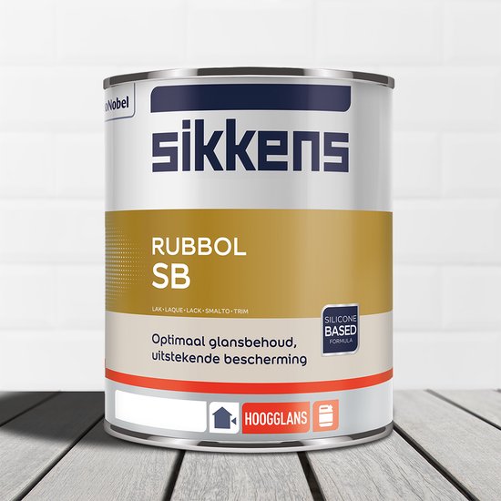 Sikkens Rubbol Sb M15 - Lakverf - Dekkend - Buiten - Terpentine basis |  bol.com