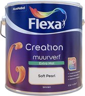 Flexa Creations Muurverf - Extra Mat - Soft Pearl - Beige / Crème - 2,5 liter
