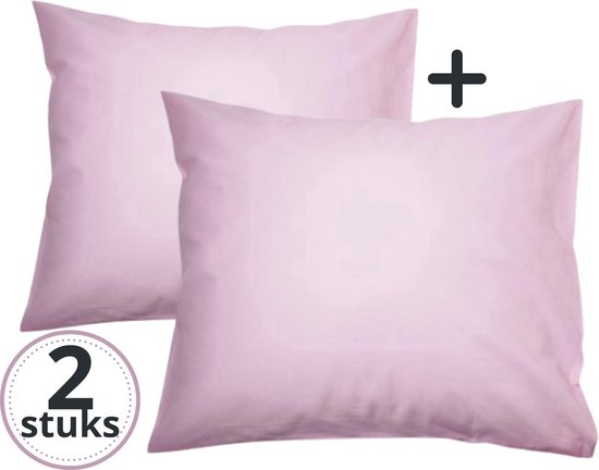 thumbnail: Sleepdown 100% Bamboe Kussenslopen 2 Pack - Luxe Hotelkwaliteit, Superzacht, Ademend, 48x74 Cm, Wit