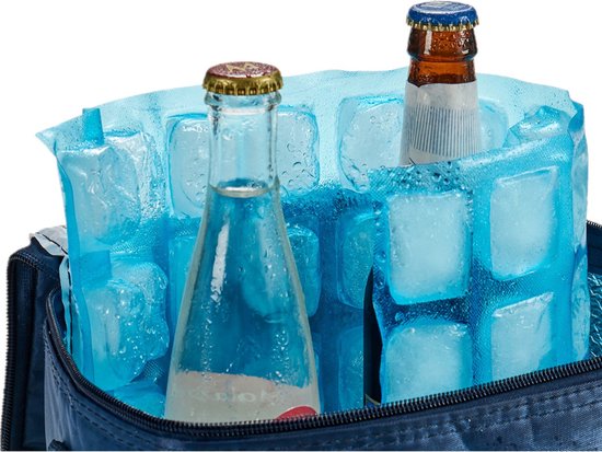 Herbruikbare koelelementen/icepacks 13 x 9 x 20 cm - Flexibele koelelementen voor koeltas/koelbox — afbeelding 2