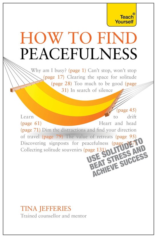 Peacefulness: Teach Yourself - cover